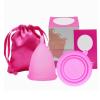 Menstrual Cups, Soft Silicone Period Cup Elastic Reusable Sport Cup for Body Care(S 6. 2x4. 3cm / 2. 44x1. 69in) view 2