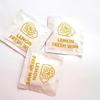 50 x Individually Wrapped Refreshing Lemon Scented Wet Wipes Hand Wipes Sachets Freshening Wet Wipes Foil Wrapped Hygienic Handy Wipes view 2