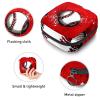 Baseball Red,Period Pouch Portable,Tampon Storage Bag,Tampon Holder for Purse Feminine Product Organizer view 3