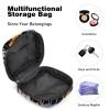 Period Pouch Portable Tampon Storage Bag,Tampon Holder for Purse Feminine Product Organizer,Retro Flower view 4