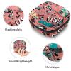 AmericamapFamous,Period Pouch Portable,Tampon Storage Bag,Tampon Holder for Purse Feminine Product Organizer view 3