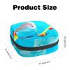 Sanitary Napkin Storage Bag,Portable Sanitary Napkin Storage Pouch,Budgies Melopsittacus Budgerigar view 2