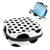 Black Dot Pattern,Period Pouch Portable,Tampon Storage Bag,Tampon Holder for Purse Feminine Product Organizer view 1