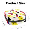 BananaStrawberryBeautiful,Period Pouch Portable,Tampon Storage Bag,Tampon Holder for Purse Feminine Product Organizer view 2