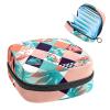 Period Pouch Portable Tampon Storage Bag,Tampon Holder for Purse Feminine Product Organizer,Flamingos Pattern view 1