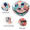 Period Pouch Portable Tampon Storage Bag,Tampon Holder for Purse Feminine Product Organizer,Flamingos Pattern view 3
