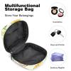 Hand Paint Floral Pattern Leaves,Period Pouch Portable,Tampon Storage Bag,Tampon Holder for Purse Feminine Product Organizer view 4
