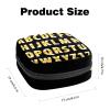 Alphabet Number,Period Pouch Portable,Tampon Storage Bag,Tampon Holder for Purse Feminine Product Organizer view 2