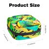 Period Pouch Portable Tampon Storage Bag,Tampon Holder for Purse Feminine Product Organizer,Tropical Leaf view 2