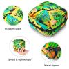 Period Pouch Portable Tampon Storage Bag,Tampon Holder for Purse Feminine Product Organizer,Tropical Leaf view 3