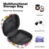 Period Pouch Portable Tampon Storage Bag,Tampon Holder for Purse Feminine Product Organizer,Retro Owls view 4