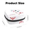 Period Pouch Portable Tampon Storage Bag,Tampon Holder for Purse Feminine Product Organizer,Merry Christmas Ornaments-01 view 2