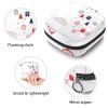 Period Pouch Portable Tampon Storage Bag,Tampon Holder for Purse Feminine Product Organizer,Merry Christmas Ornaments-01 view 3