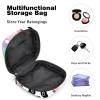 Period Pouch Portable Tampon Storage Bag,Tampon Holder for Purse Feminine Product Organizer,Panda Rainbow view 4