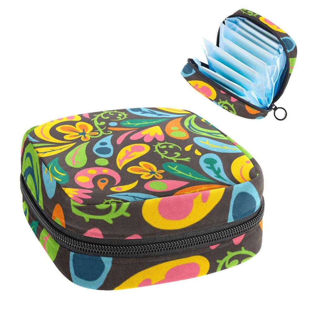 202,Period Pouch Portable,Tampon Storage Bag,Tampon Holder for Purse Feminine Product Organizer