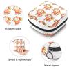 Period Pouch Portable Tampon Storage Bag,Tampon Holder for Purse Feminine Product Organizer,Cute Monkey view 3