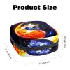 3D Yin Yang Sun Earth,Period Pouch Portable,Tampon Storage Bag,Tampon Holder for Purse Feminine Product Organizer view 2