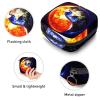 3D Yin Yang Sun Earth,Period Pouch Portable,Tampon Storage Bag,Tampon Holder for Purse Feminine Product Organizer view 3