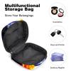 3D Yin Yang Sun Earth,Period Pouch Portable,Tampon Storage Bag,Tampon Holder for Purse Feminine Product Organizer view 4