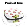 Period Pouch Portable Tampon Storage Bag,Tampon Holder for Purse Feminine Product Organizer,Strawberry view 2