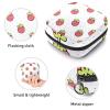 Period Pouch Portable Tampon Storage Bag,Tampon Holder for Purse Feminine Product Organizer,Strawberry view 3