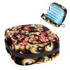 Abstract Patterns,Period Pouch Portable,Tampon Storage Bag,Tampon Holder for Purse Feminine Product Organizer view 1