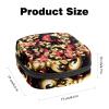 Abstract Patterns,Period Pouch Portable,Tampon Storage Bag,Tampon Holder for Purse Feminine Product Organizer view 2