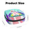 Period Pouch Portable Tampon Storage Bag,Tampon Holder for Purse Feminine Product Organizer,Funny Animal Doing Movement Dabbing view 2