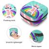 Period Pouch Portable Tampon Storage Bag,Tampon Holder for Purse Feminine Product Organizer,Funny Animal Doing Movement Dabbing view 3