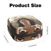 American Indian Shaman Skull Ghost,Period Pouch Portable,Tampon Storage Bag,Tampon Holder for Purse Feminine Product Organizer view 2