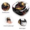 Angry Dinosaur Head,Period Pouch Portable,Tampon Storage Bag,Tampon Holder for Purse Feminine Product Organizer view 3