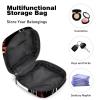 Angry Dinosaur Head,Period Pouch Portable,Tampon Storage Bag,Tampon Holder for Purse Feminine Product Organizer view 4