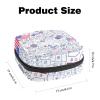 AmericaFlagBeautiful,Period Pouch Portable,Tampon Storage Bag,Tampon Holder for Purse Feminine Product Organizer view 2