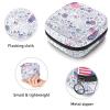 AmericaFlagBeautiful,Period Pouch Portable,Tampon Storage Bag,Tampon Holder for Purse Feminine Product Organizer view 3