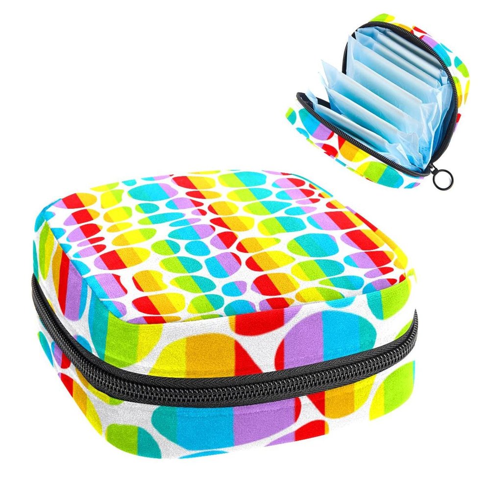 8-05,Period Pouch Portable,Tampon Storage Bag,Tampon Holder for Purse Feminine Product Organizer