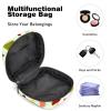 Autumn Books & Socks-01 Period Pouch Portable,Tampon Storage Bag for Sanitary Napkins view 4
