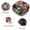 Geometric Boho Painted Elephant Head,Period Pouch Portable,Tampon Storage Bag,Tampon Holder for Purse Feminine Product Organizer view 3