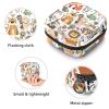 Period Pouch Portable Tampon Storage Bag,Tampon Holder for Purse Feminine Product Organizer,Animal view 3