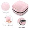 Abstract Book Writing,Period Pouch Portable,Tampon Storage Bag,Tampon Holder for Purse Feminine Product Organizer view 3