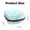 Snowflakes,Period Pouch Portable,Tampon Storage Bag,Tampon Holder for Purse Feminine Product Organizer view 2