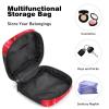Red Rose,Period Pouch Portable,Tampon Storage Bag,Tampon Holder for Purse Feminine Product Organizer view 4