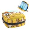 a Cowboy with Two Cows Eating,Period Pouch Portable,Tampon Storage Bag,Tampon Holder for Purse Feminine Product Organizer view 1