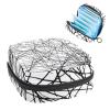 Asymmetrical Texture with Chaotic Lines Abstract Geometric Pattern,Period Pouch Portable,Tampon Storage Bag,Tampon Holder for Purse Feminine Product Organizer view 1