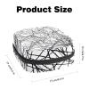 Asymmetrical Texture with Chaotic Lines Abstract Geometric Pattern,Period Pouch Portable,Tampon Storage Bag,Tampon Holder for Purse Feminine Product Organizer view 2