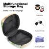 Period Pouch Portable Tampon Storage Bag,Tampon Holder for Purse Feminine Product Organizer,Beach Seaside Pattern view 4