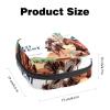 Period Pouch Portable Tampon Storage Bag,Tampon Holder for Purse Feminine Product Organizer,Cowboy Horse Cactus Desert view 2