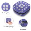 5 (5),Period Pouch Portable,Tampon Storage Bag,Tampon Holder for Purse Feminine Product Organizer view 3