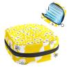 Period Pouch Portable Tampon Storage Bag,Tampon Holder for Purse Feminine Product Organizer,White Flower view 1