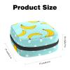 Banana and Dot,Period Pouch Portable,Tampon Storage Bag,Tampon Holder for Purse Feminine Product Organizer view 2