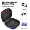 American Flag,Period Pouch Portable,Tampon Storage Bag,Tampon Holder for Purse Feminine Product Organizer view 4